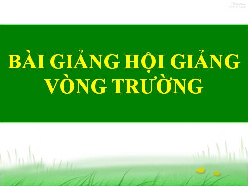 Chương II. §1. Làm quen với số nguyên âm