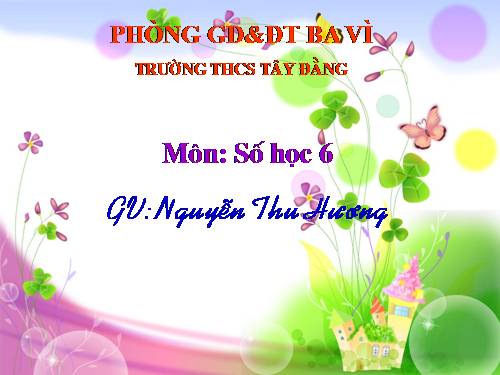 Chương II. §2. Tập hợp các số nguyên