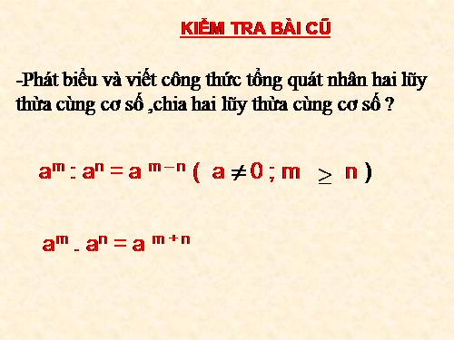 Chương I. §9. Thứ tự thực hiện các phép tính