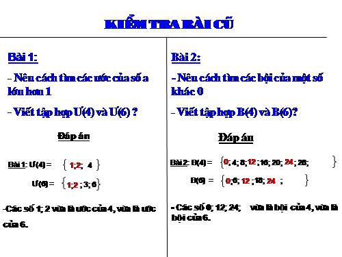 Chương I. §16. Ước chung và bội chung