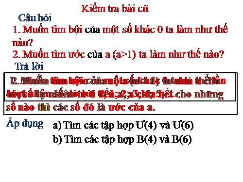 Chương I. §16. Ước chung và bội chung