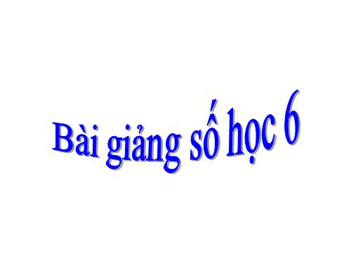 Chương I. §17. Ước chung lớn nhất