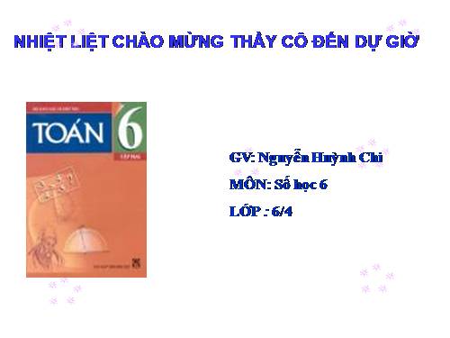 Chương I. §8. Chia hai luỹ thừa cùng cơ số