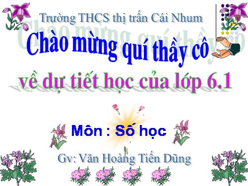 Ôn tập Chương III. Phân số