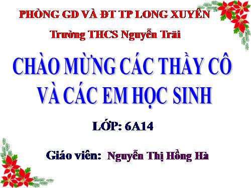 Chương III. §16. Tìm tỉ số của hai số