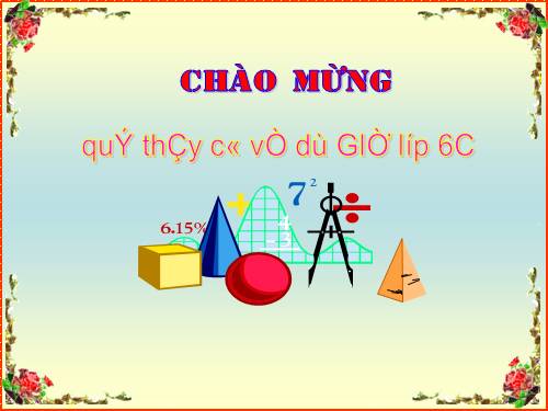 Chương III. §16. Tìm tỉ số của hai số