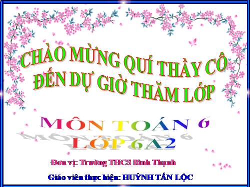 Chương III. §7. Phép cộng phân số