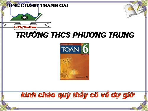 Chương III. §7. Phép cộng phân số