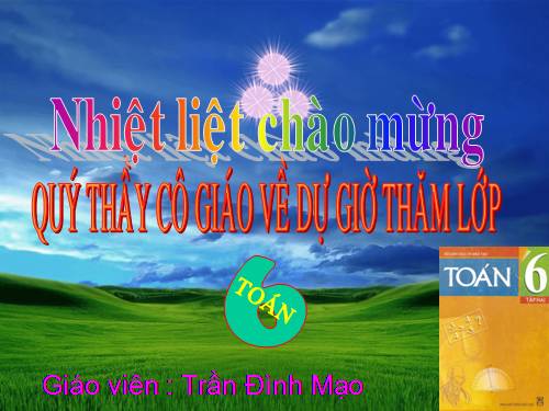 Chương III. §2. Phân số bằng nhau