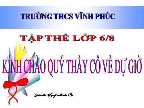 Chương II. §1. Làm quen với số nguyên âm