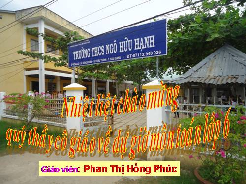 Chương III. §4. Rút gọn phân số