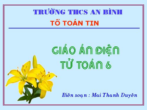 Chương I. §13. Ước và bội