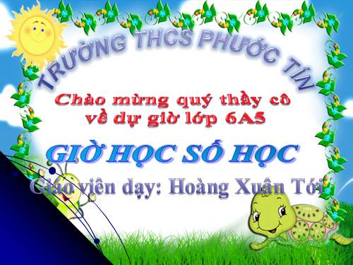 Chương I. §12. Dấu hiệu chia hết cho 3, cho 9