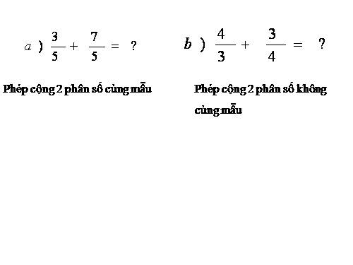 Chương III. §7. Phép cộng phân số