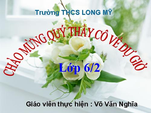 Chương III. §6. So sánh phân số