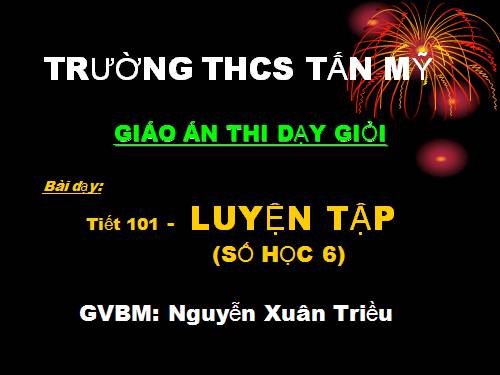 Ôn tập Chương III. Phân số