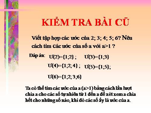 Chương I. §14. Số nguyên tố. Hợp số. Bảng số nguyên tố