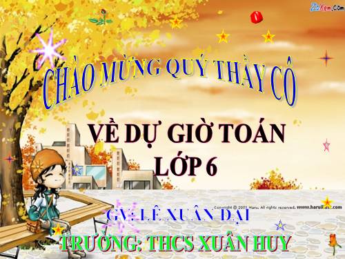 Chương III. §7. Phép cộng phân số