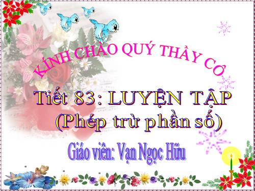 Các bài Luyện tập