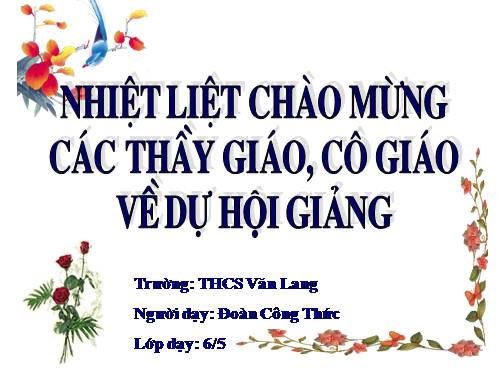 Chương II. §3. Thứ tự trong tập hợp các số nguyên