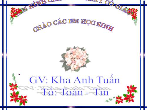 Chương I. §18. Bội chung nhỏ nhất