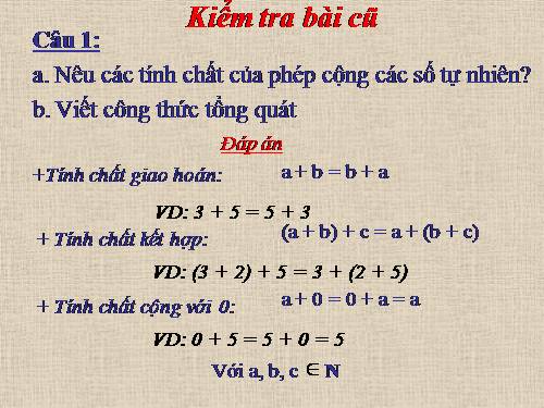 Chương II. §6. Tính chất của phép cộng các số nguyên