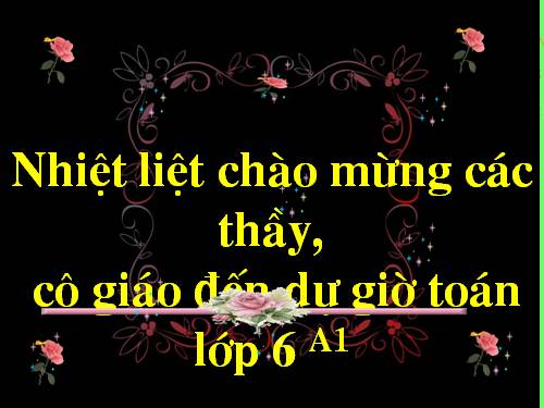 Chương I. §17. Ước chung lớn nhất