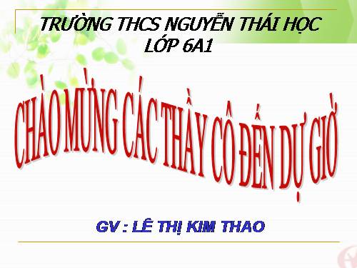 Chương III. §5. Quy đồng mẫu nhiều phân số