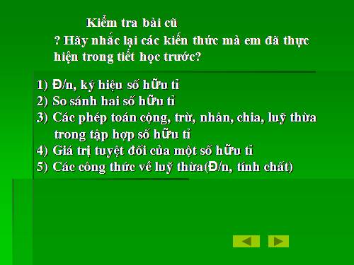 Ôn tập Chương I. Ôn tập và bổ túc về số tự nhiên