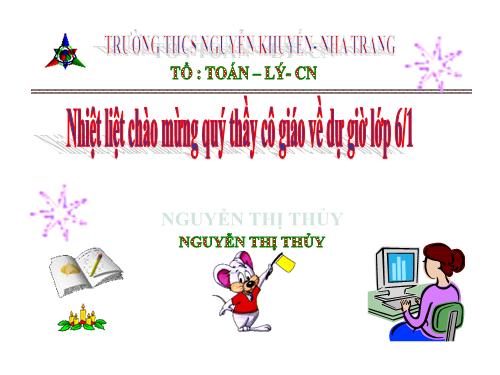 Chương I. §12. Dấu hiệu chia hết cho 3, cho 9