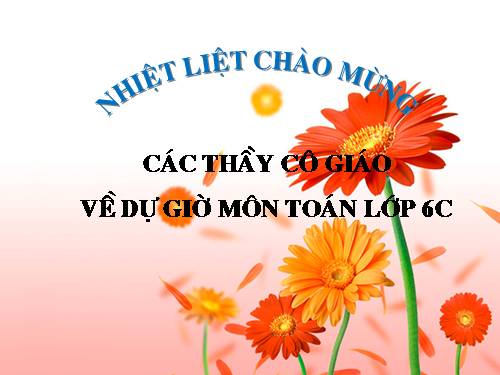 Chương I. §8. Chia hai luỹ thừa cùng cơ số