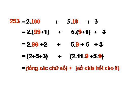 Chương I. §12. Dấu hiệu chia hết cho 3, cho 9