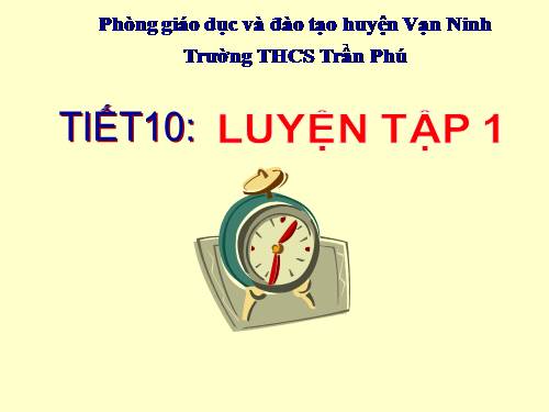 Chương I. §6. Phép trừ và phép chia