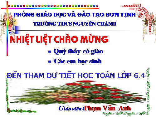 Chương I. §15. Phân tích một số ra thừa số nguyên tố