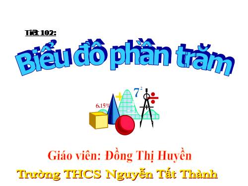 Chương III. §17. Biểu đồ phần trăm