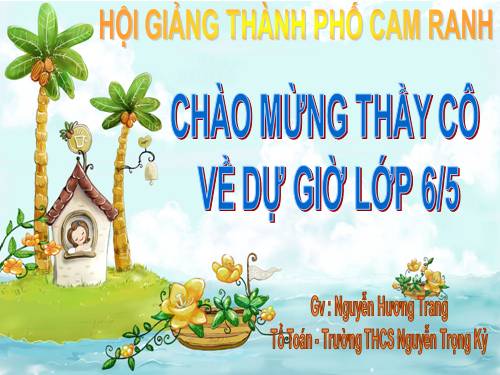 Chương III. §6. So sánh phân số