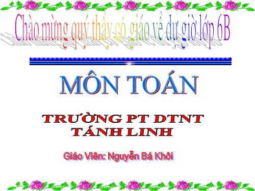 Chương III. §8. Tính chất cơ bản của phép cộng phân số