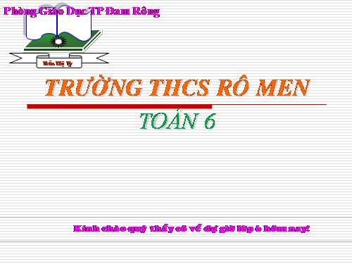 Chương III. §4. Rút gọn phân số