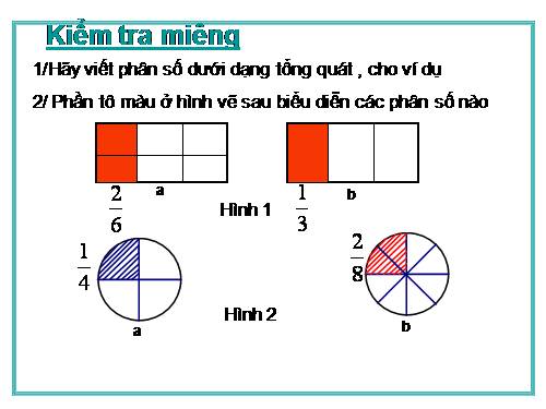 Chương III. §3. Tính chất cơ bản của phân số