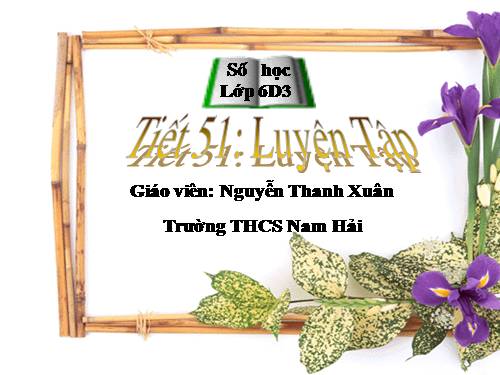 Các bài Luyện tập