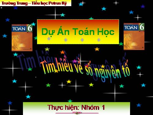 Dự án toán 6 _ Nhóm 1