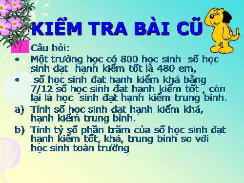 Chương III. §17. Biểu đồ phần trăm