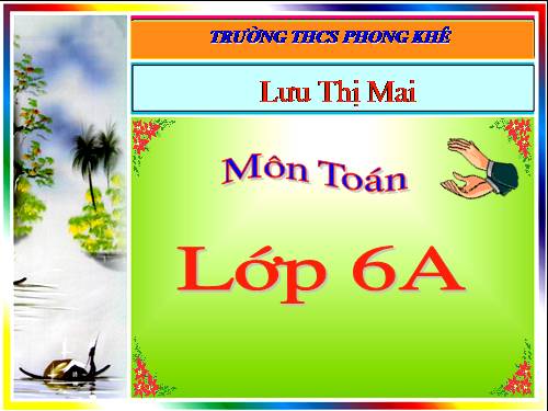 Chương I. §15. Phân tích một số ra thừa số nguyên tố