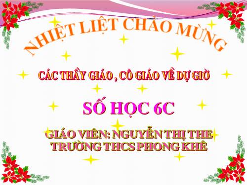 Chương I. §13. Ước và bội