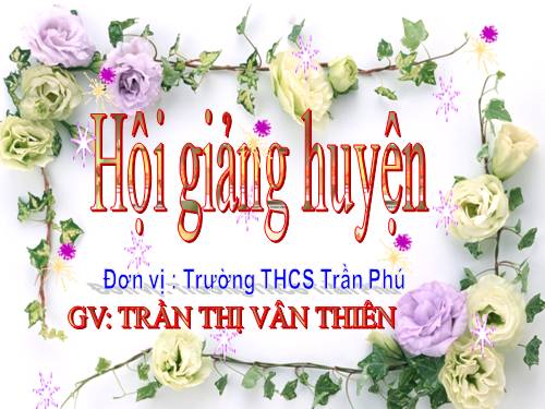 Các bài Luyện tập