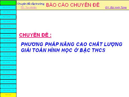 chuyen de