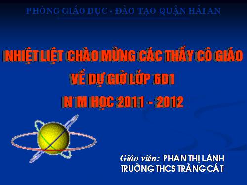 Chương II. §5. Cộng hai số nguyên khác dấu