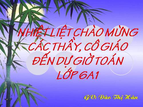 Chương II. §13. Bội và ước của một số nguyên