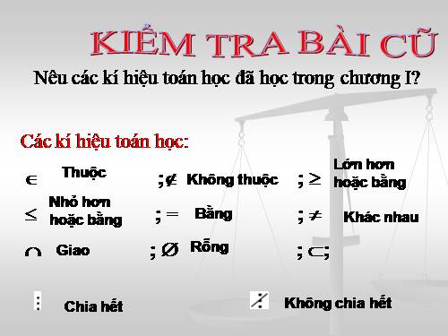 Ôn tập Cuối năm phần Số học