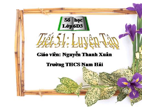 Chương II. §7. Phép trừ hai số nguyên